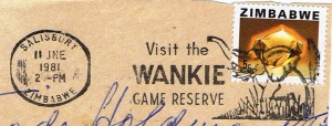 One of several slogans used.